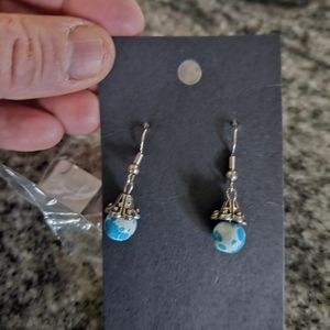 Harriet Ave Jewels Blue and Silver Earrings